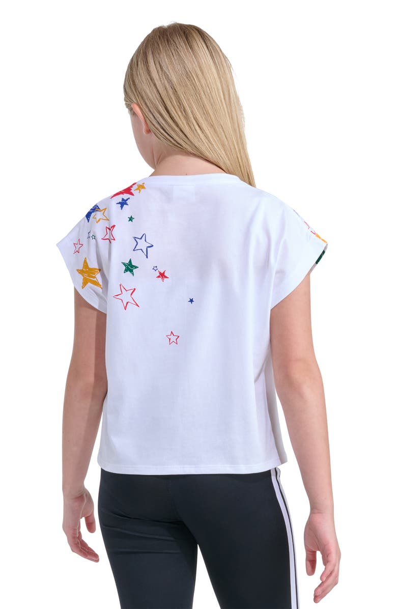 adidas Boxy Tee, Alternate, color, White