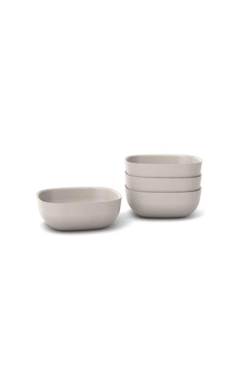 Square Cereal Bowl - Set of 4, Main, color, Stone