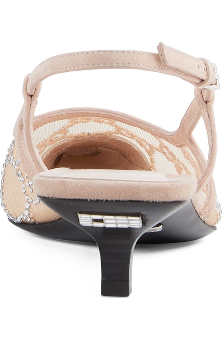 Gucci Tom GG Crystal Slingback Pump, Alternate, color,