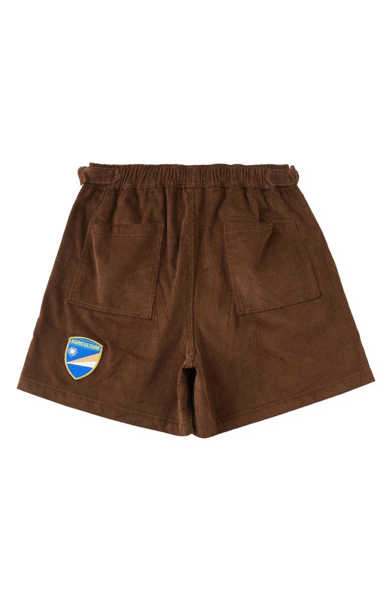 FOUND Multipatch Cotton Corduroy Shorts, Alternate, color, 