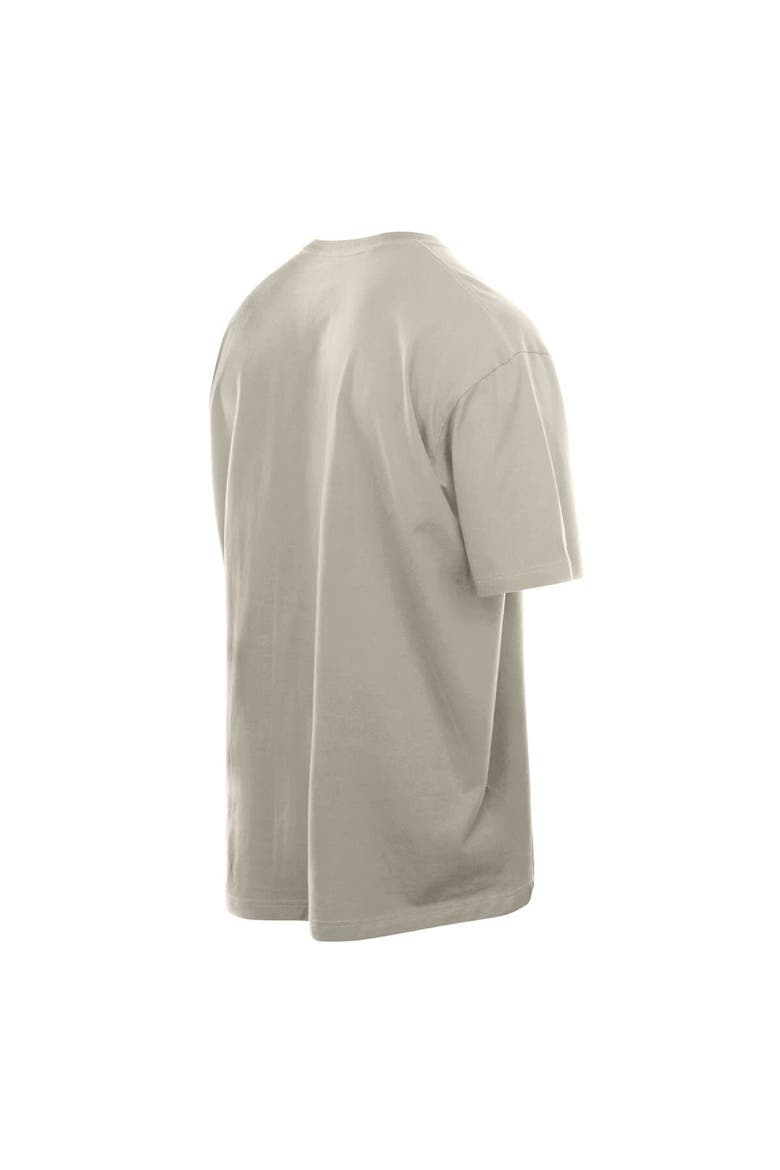 Men's New Era Tan Seattle Kraken Goalie Mask T-Shirt, Alternate, color, Tan