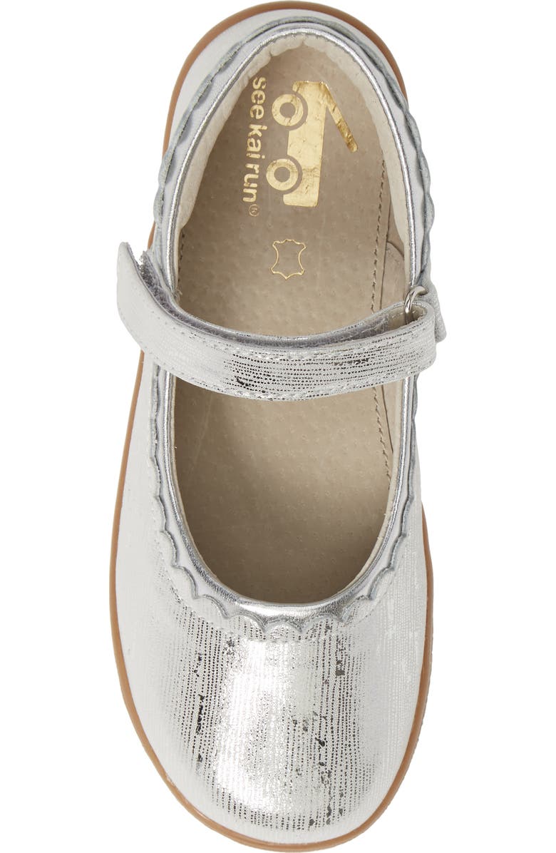 See Kai Run Jane II Mary Jane, Alternate, color, Silver
