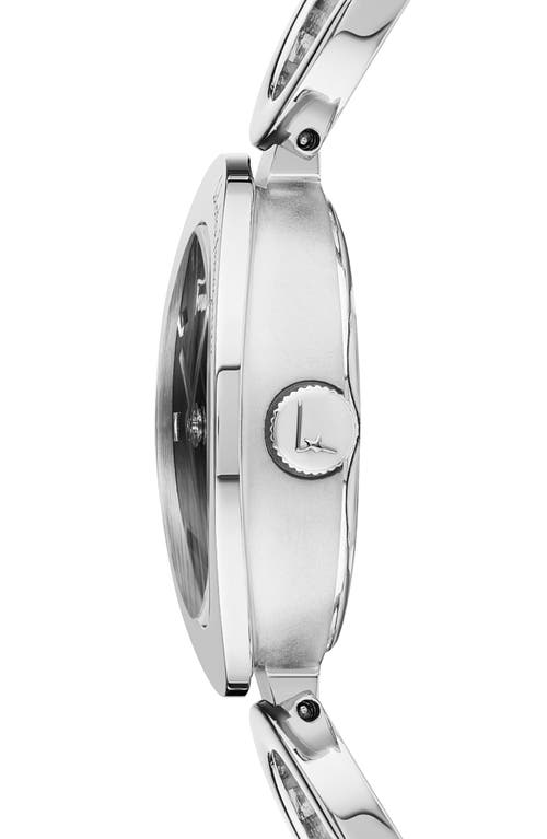 Ferragamo Gancino Stainless Steel Bracelet Watch In Stainless Steel