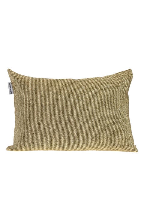 Aster Embelliished Throw Pillow