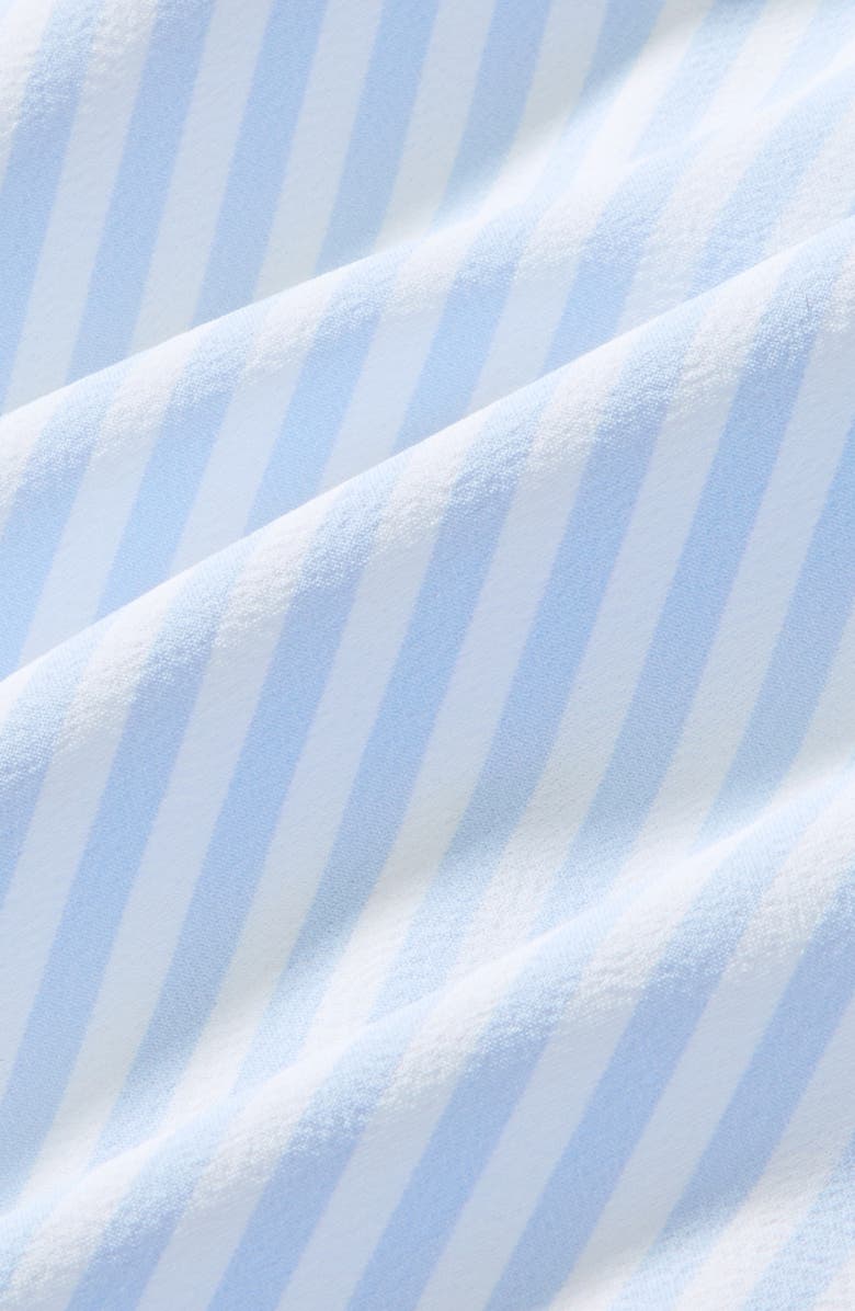 Mizzen+Main Leeward Trim Fit Bengal Stripe No Tuck Stretch Button-Up Shirt, Alternate, color, 