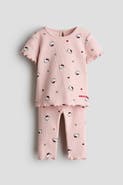 H&M 2-Piece Printed Cotton Set