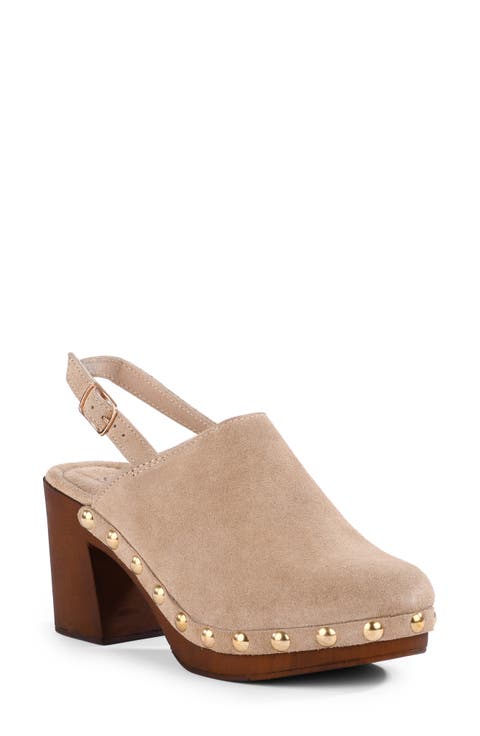 New Heights Leather Clog