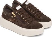 NeroGiardini Platform Side Zip Sneaker
