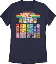 Rainbow Brite Women's Rainbow Brite Table of Characters  Graphic T-Shirt