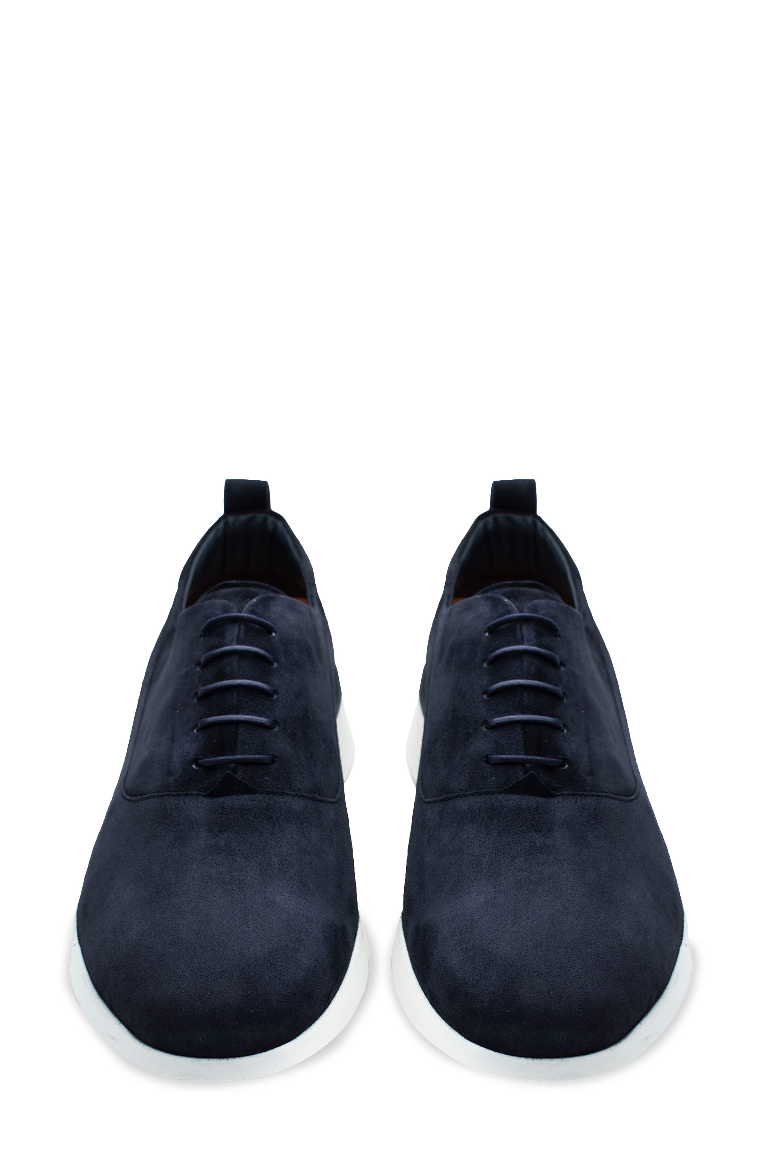 Crossover™ Longwing Blucher, Alternate, color, NAVY