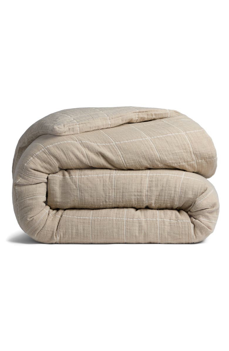 Parachute Terrace Gauze Organic Cotton Duvet Cover, Main, color, 