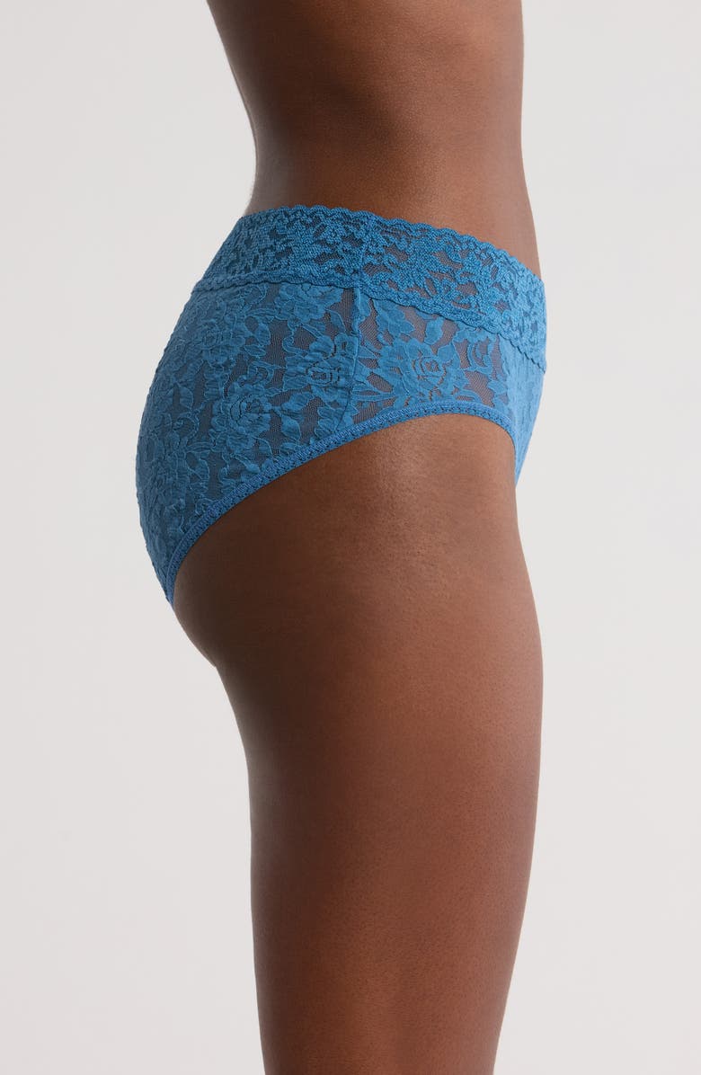 Hanky Panky Signature Lace French Briefs, Alternate, color, Storm Cloud Blue