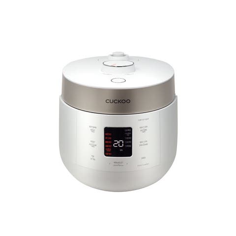 10-Cup (Uncooked) / 20-Cup (Cooked) Twin Pressure Rice Cooker