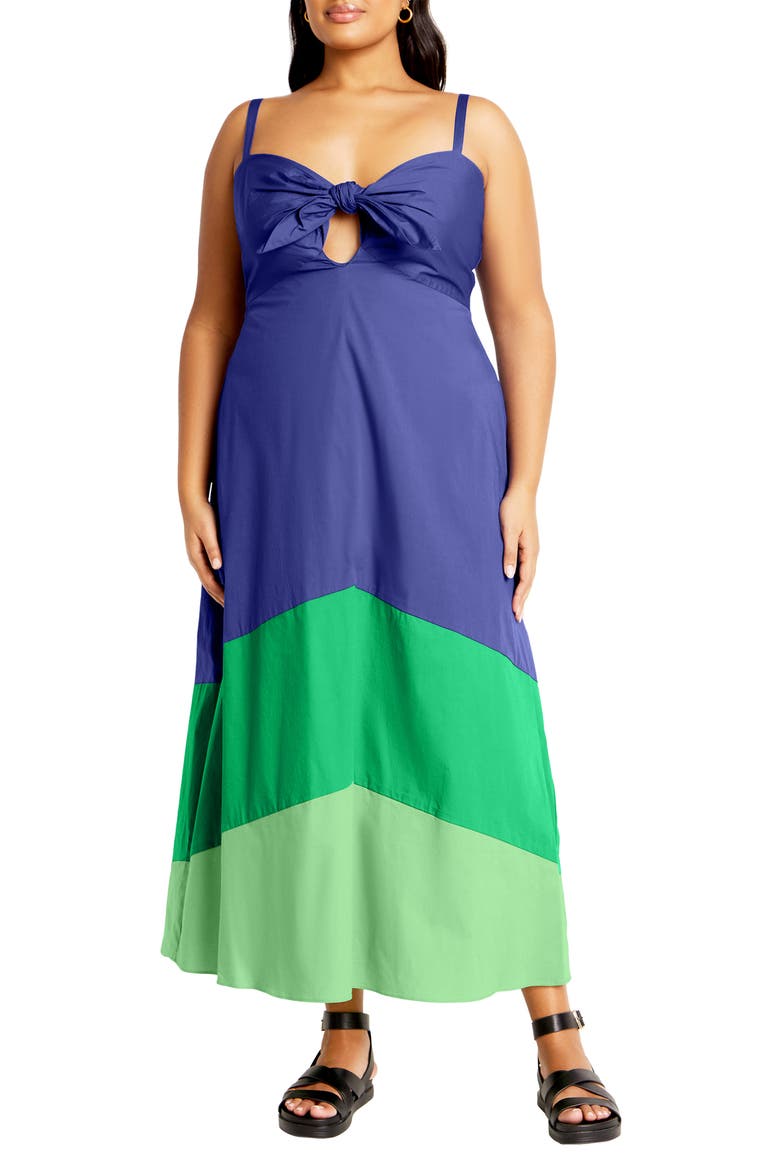 Color Love Maxi Dress, Main, color, OCEAN