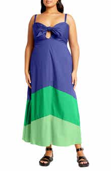 City Chic Color Love Maxi Dress