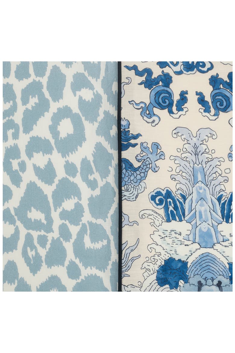Reversible Lumbar Pillow, Alternate, color, MAGIC BLUE/ ICONIC SKY