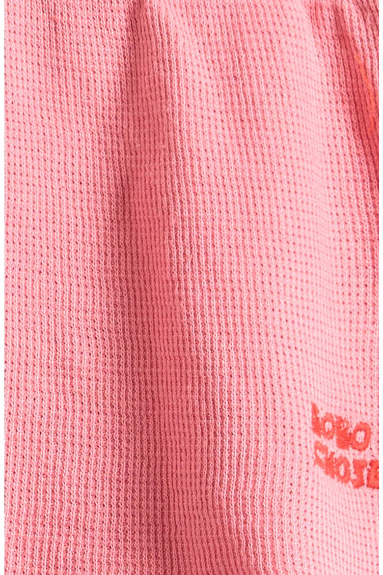 Lettuce Edge Organic Cotton Waffle Knit Shorts, Alternate, color, PINK