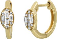 Bony Levy Mika Diamond Hoop Earrings