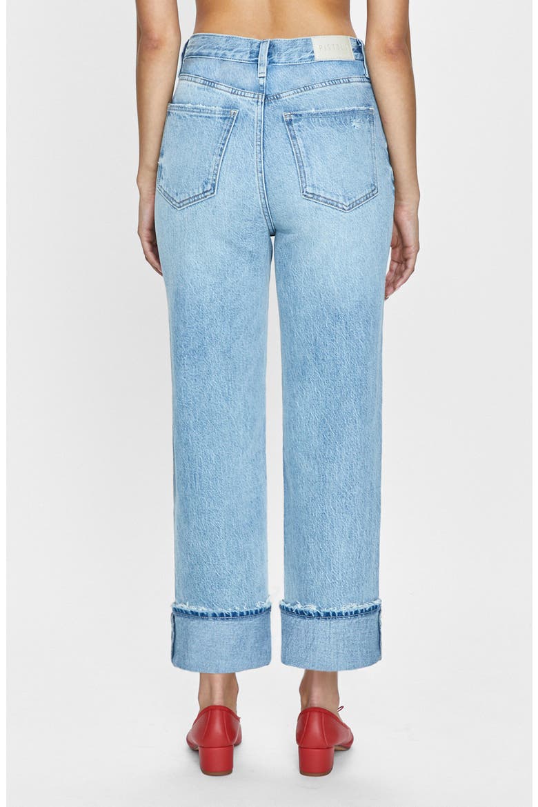 Cassie High Waist Crop Straight Leg Jeans, Alternate, color, PANORAMA VINTAGE