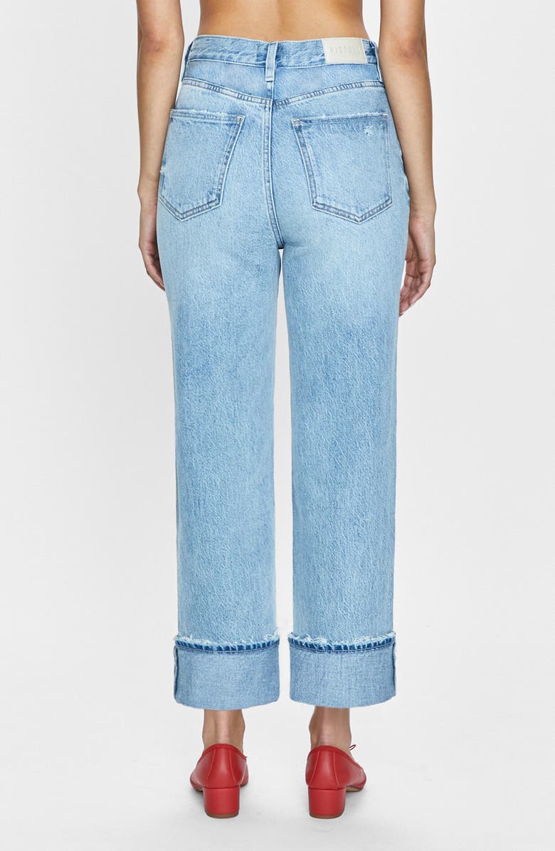 Pistola Cassie High Waist Crop Straight Leg Jeans, Alternate, color,