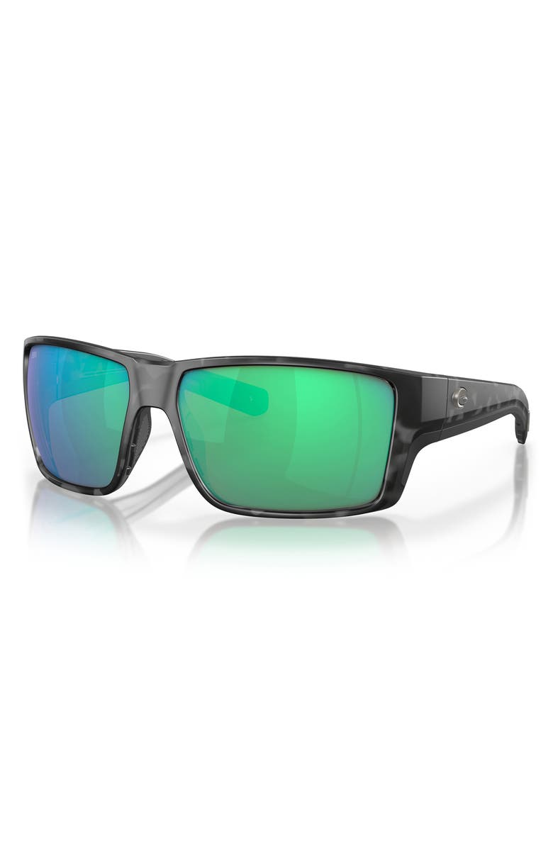 Costa Del Mar Reefton Pro 65mm Polarized Rectangular Sunglasses, Alternate, color,