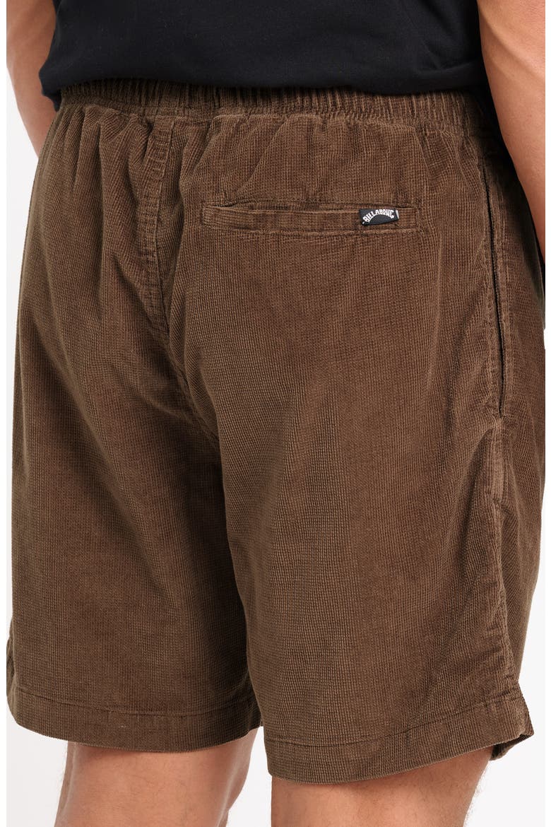 Larry Layback Cotton Corduroy Shorts, Alternate, color, CARAFE