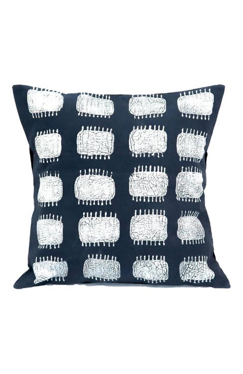 Indigo Spike Pillow - Cover Only