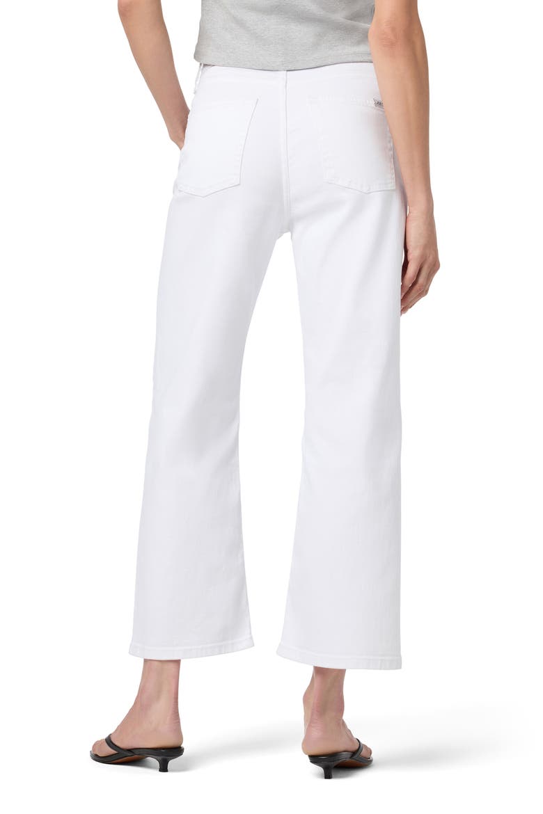 Crop Wide Leg Jeans, Alternate, color, WHITE