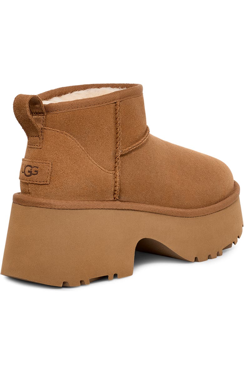 UGG<sup>®</sup> Classic Ultra Mini New Heights Platform Boot, Alternate, color, Che