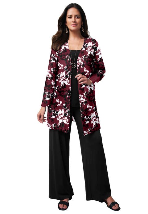 Everyday Stretch Knit Open Front Cardigan (Plus Available)