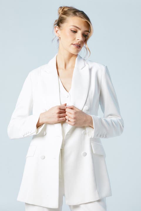 Hourglass Double Breasted Blazer