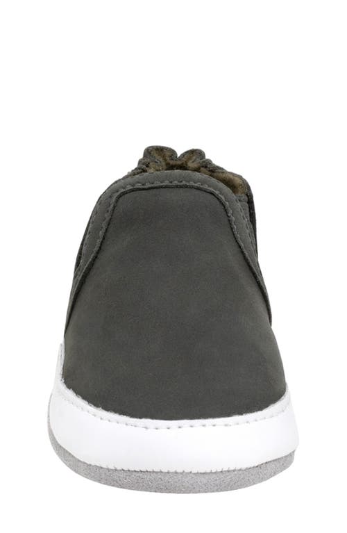 Robeez ® Kids' Liam Crib Shoe In Grey
