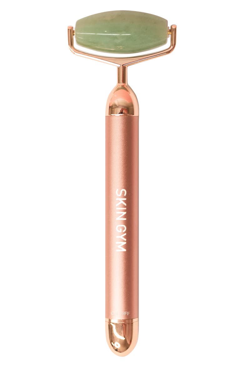 Jade Vibrating Lift & Contour Beauty Roller, Main, color, NO COLOR