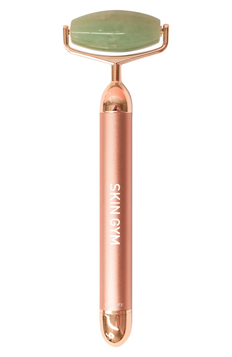 Skin Gym Jade Vibrating Lift & Contour Beauty Roller, Main, color, 