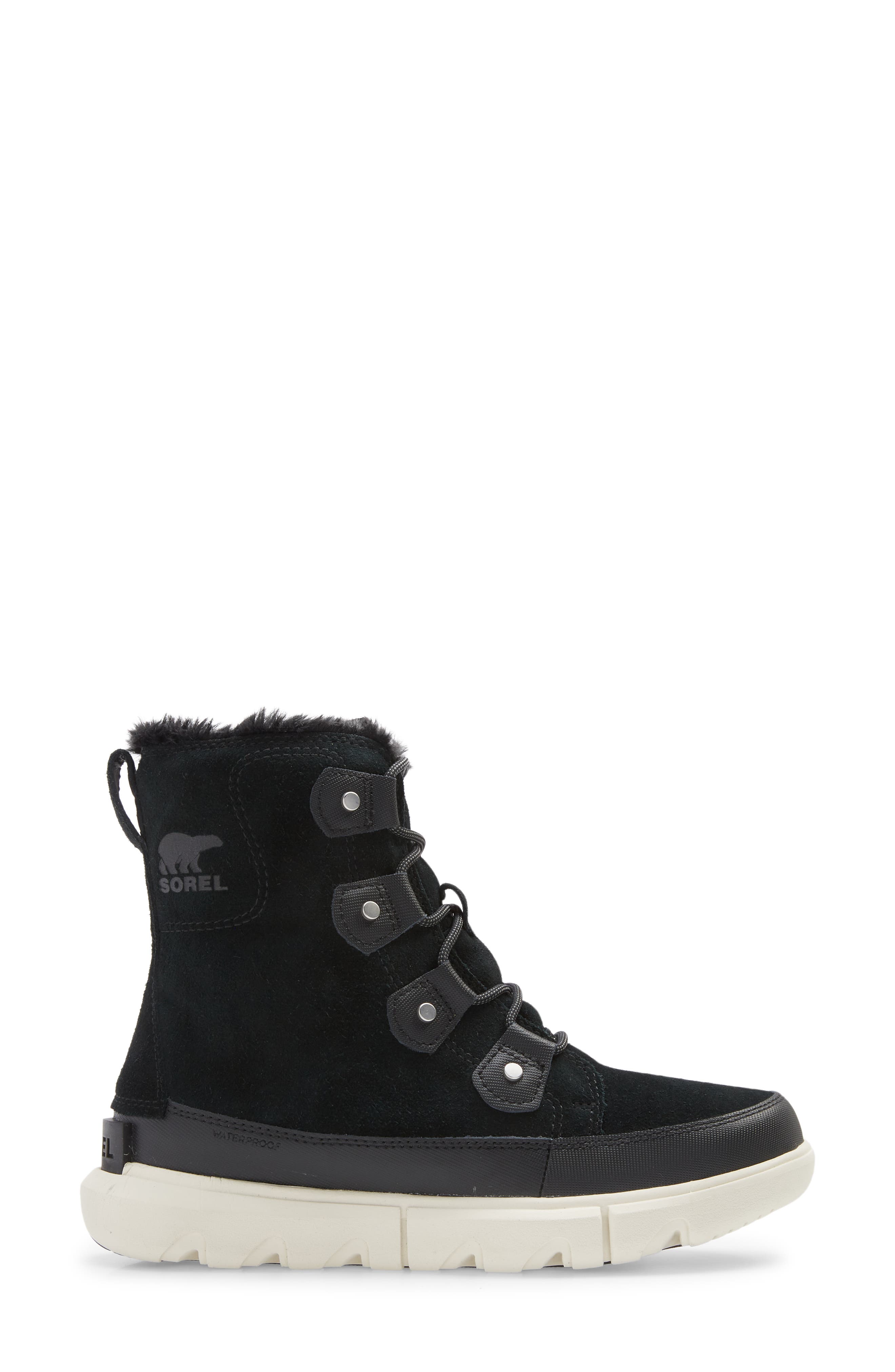 SOREL Explorer II Joan Waterproof Faux Fur Lined Boot, Alternate, color, 