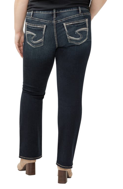 SILVER JEANS CO. SILVER JEANS CO. SUKI CURVY MID RISE SLIM BOOTCUT JEANS