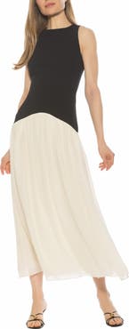 Alexia Admor Dorian Halter Neck Midi Dress
