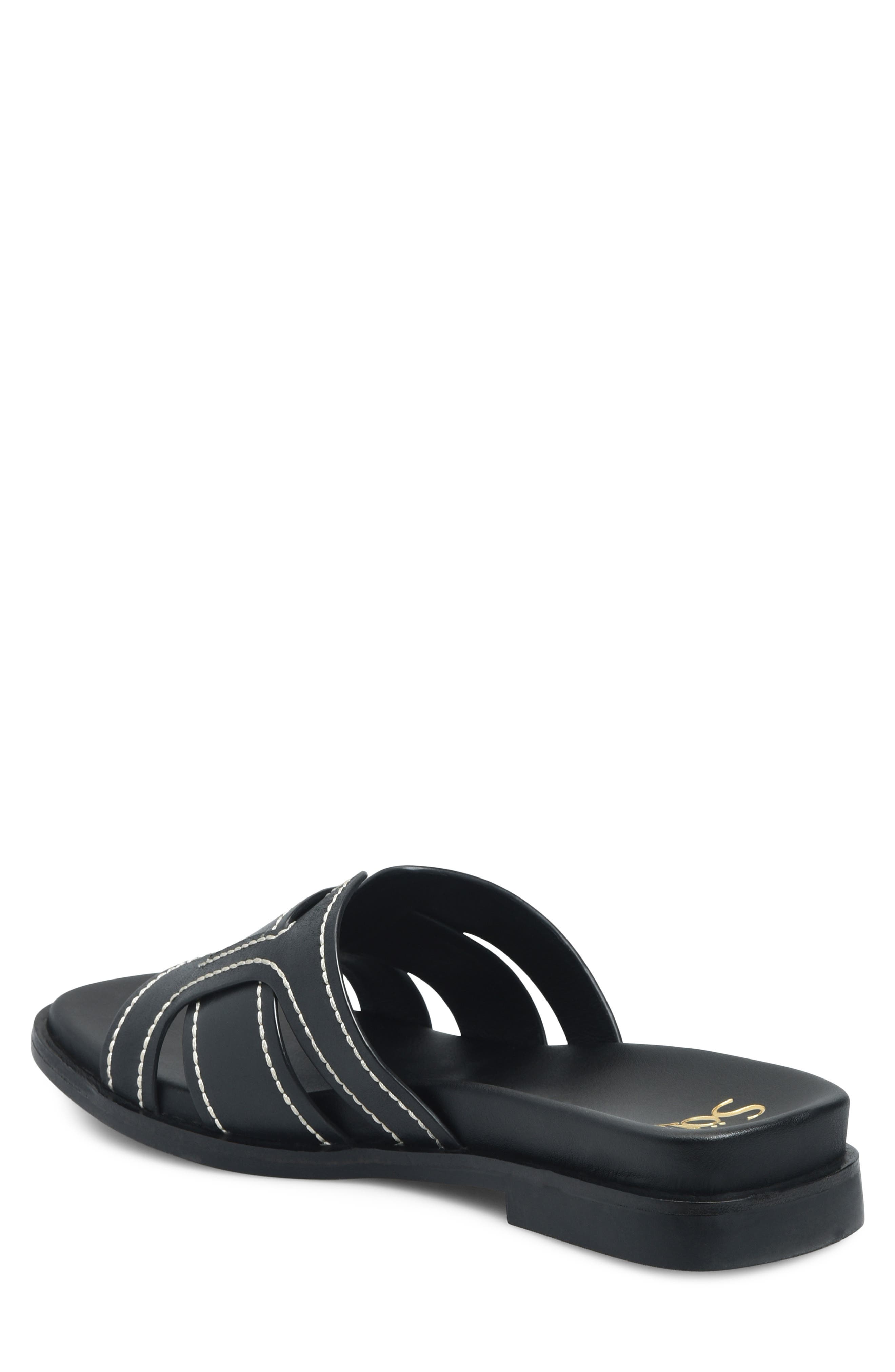 Söfft Rachel Slide Sandal, Alternate, color, Black