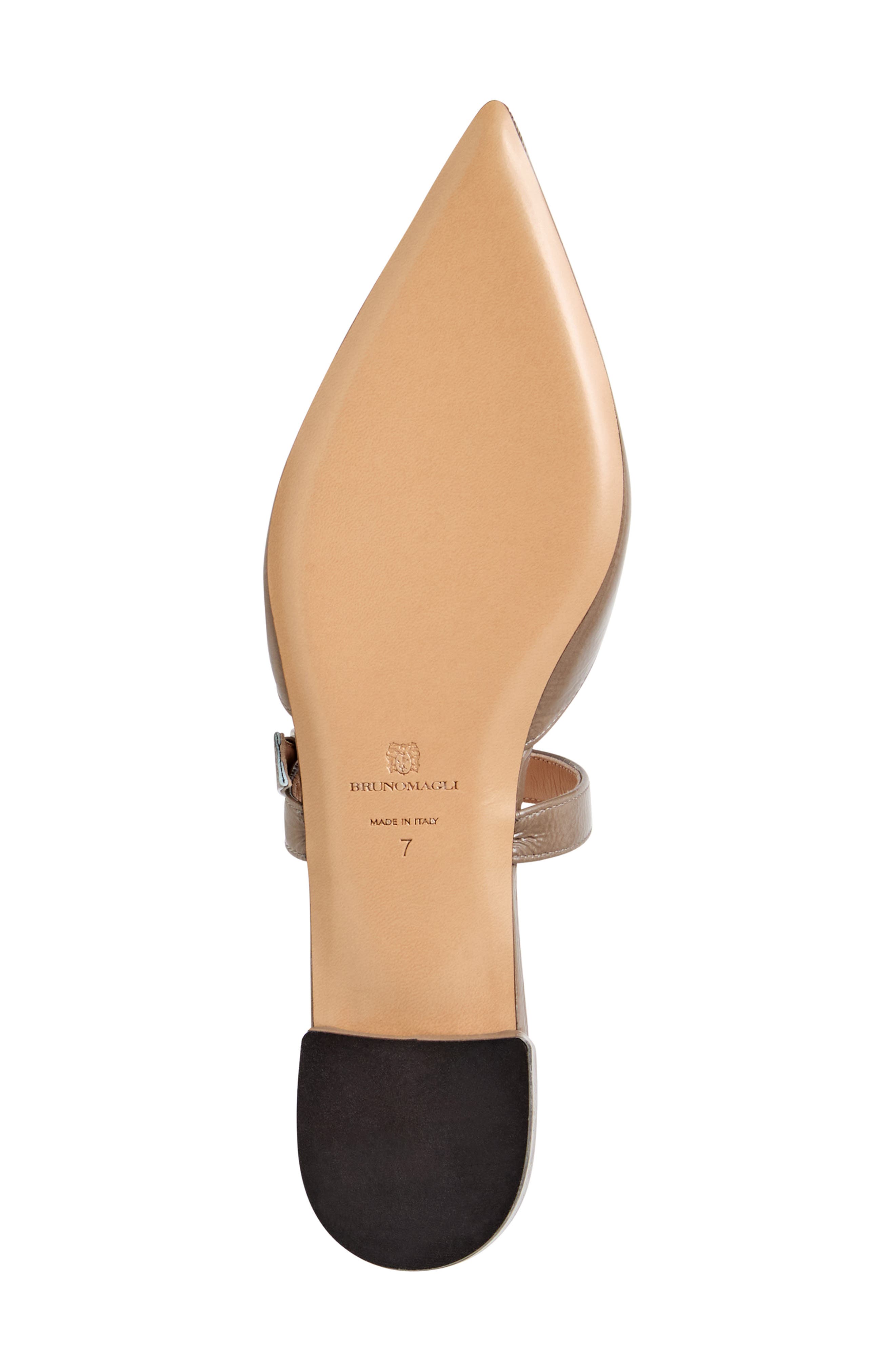 Pasha Mule, Alternate, color, TAUPE CRINKLE PATENT