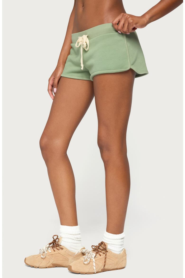 Celiah French Terry Shorts, Alternate, color, SAGE