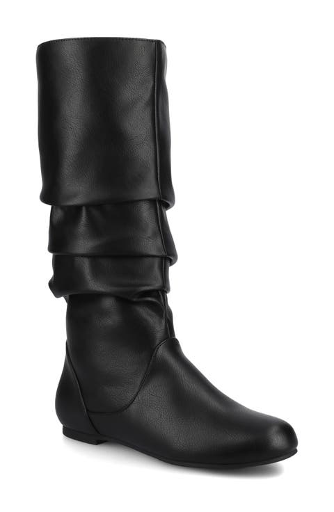 JOURNEE Jayne Ruched Tall Boot (Women)
