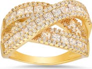 Queen Jewels Crossover Highway Cubic Zirconia Ring