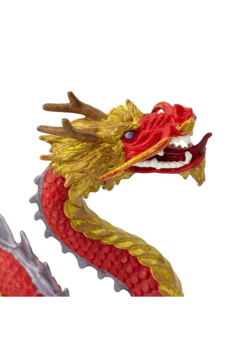 Horned Chinese Dragon Toy, Alternate, color, No Color