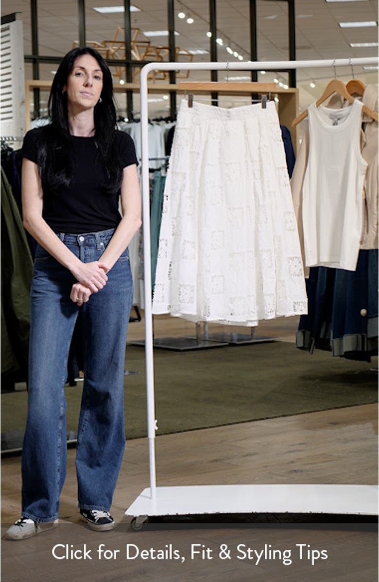 Andolina Lace Midi Skirt, sales video thumbnail