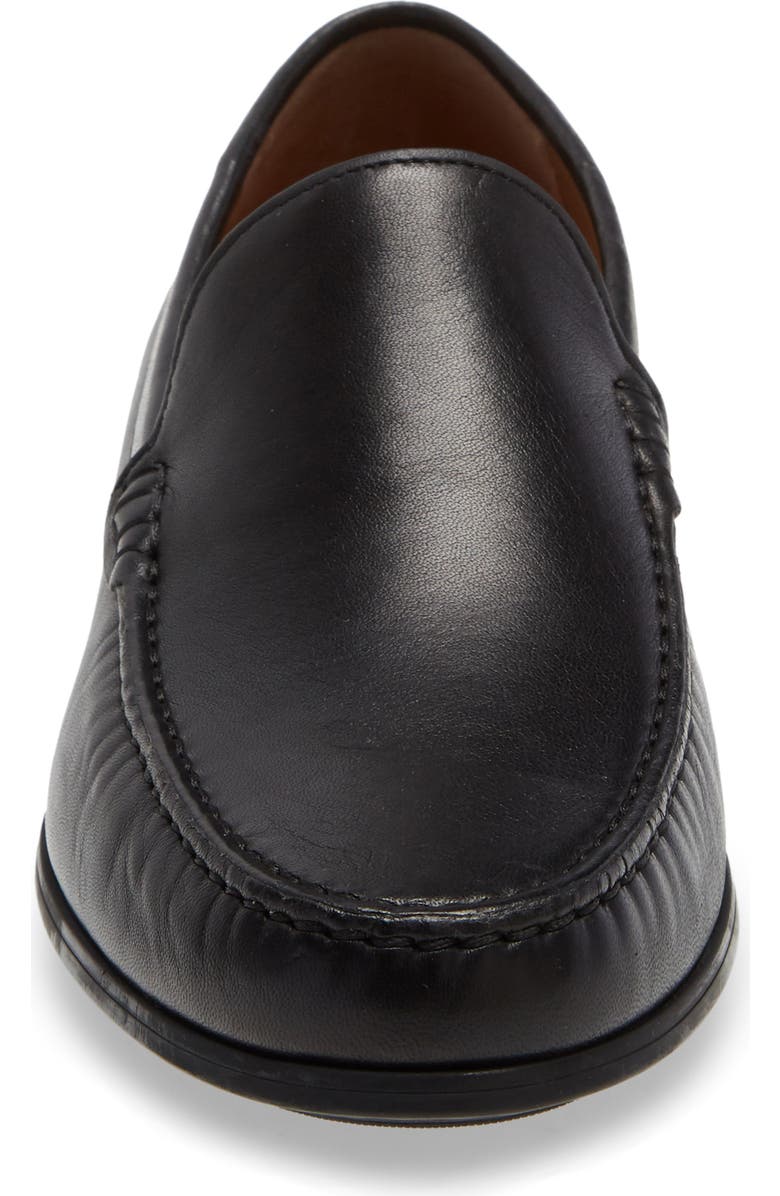 Johnston & Murphy Hawkins Venetian Loafer, Alternate, color, Black