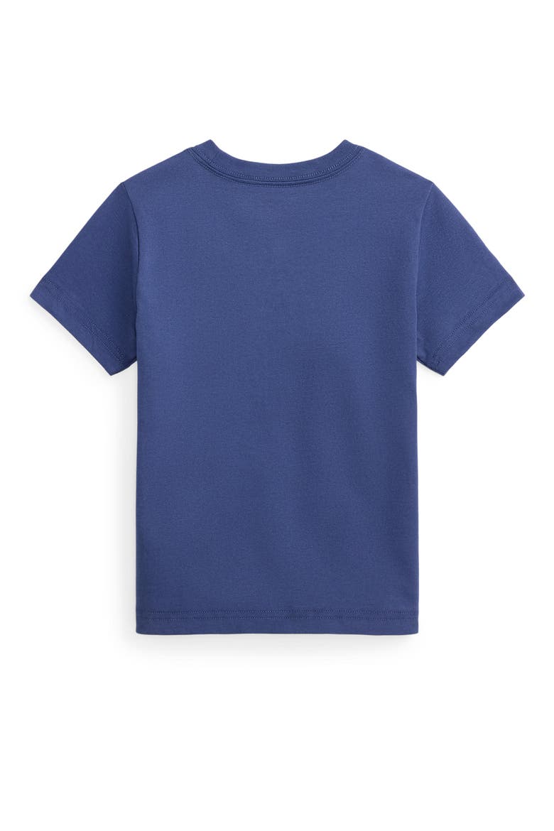 Kids' Big Pony Logo Cotton Graphic T-Shirt, Alternate, color, LIGHT NAVY