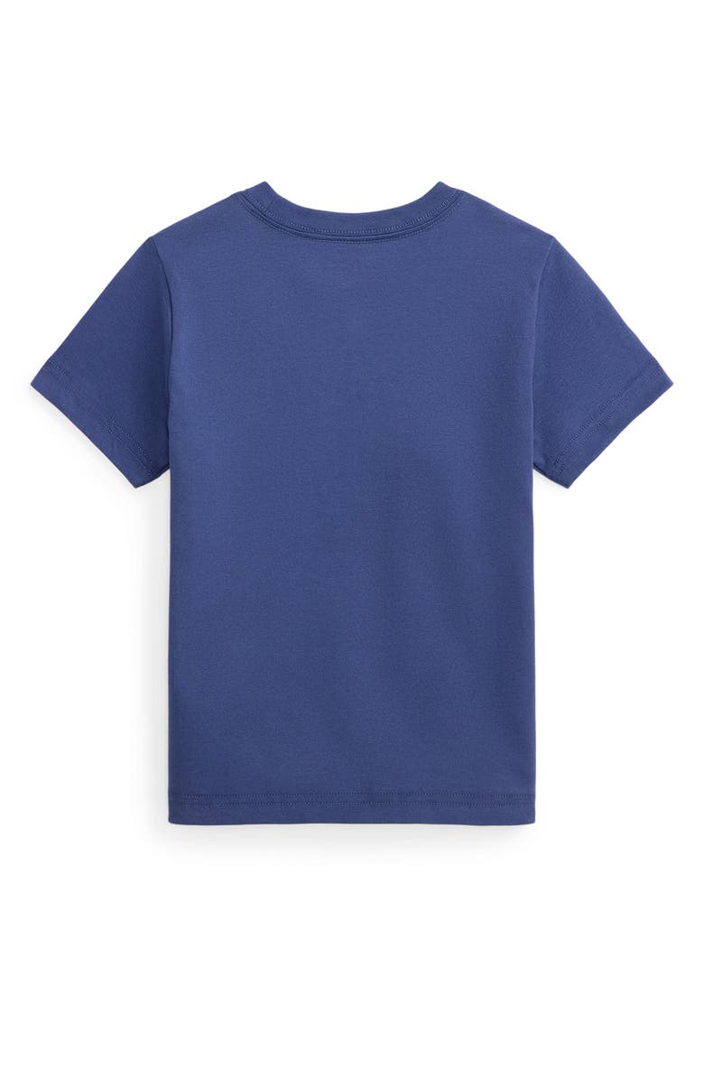 Polo Ralph Lauren Kids' Big Pony Logo Cotton Graphic T-Shirt, Alternate, color, Light Navy
