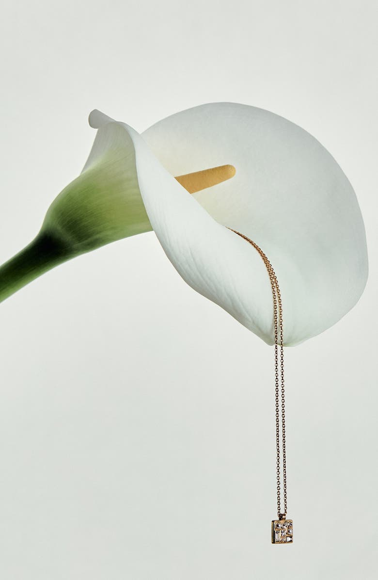 Reiss Zina Zoraya Pendant Necklace, Alternate, color, Gold Tone / Pearl / Clear