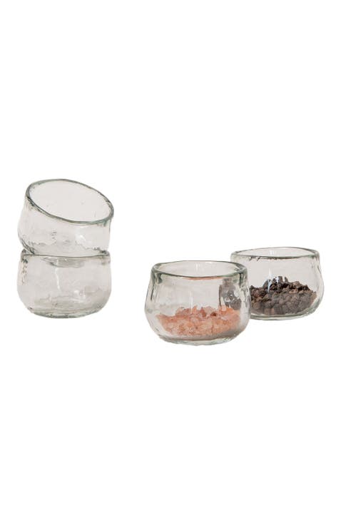 Pebbled Condiment Bowls - Set of 4