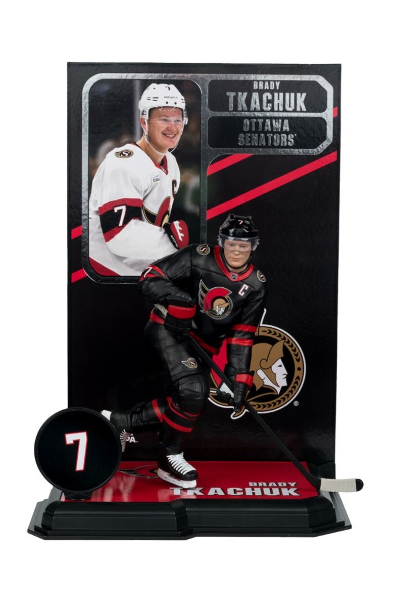 McFarlane Brady Tkachuk (Ottawa Senators) McFarlane NHL 7" Figure, Main, color, Multi-Color